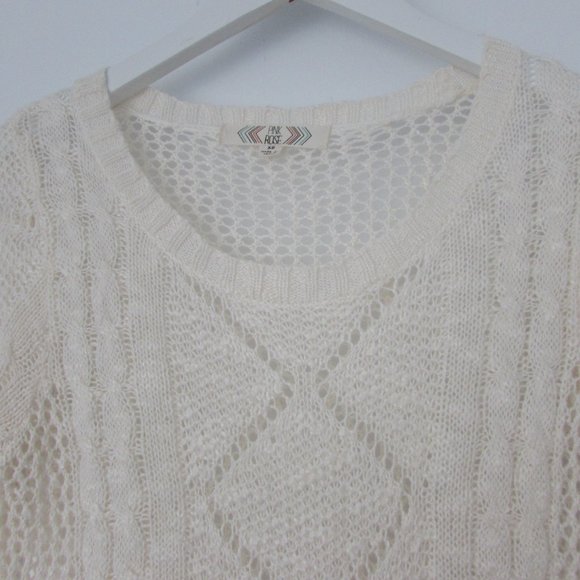 Light cream crochet sweater XS - Picture 6 of 6